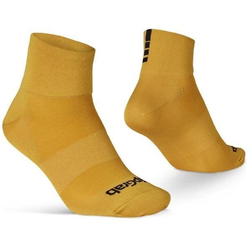 GripGrab Lightweight SL Korta Sommarstrumpor Mustard Yellow