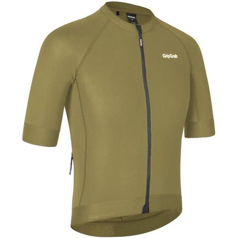 GripGrab CykeltröjaPACR Short Sleeve Jersey Olive Green