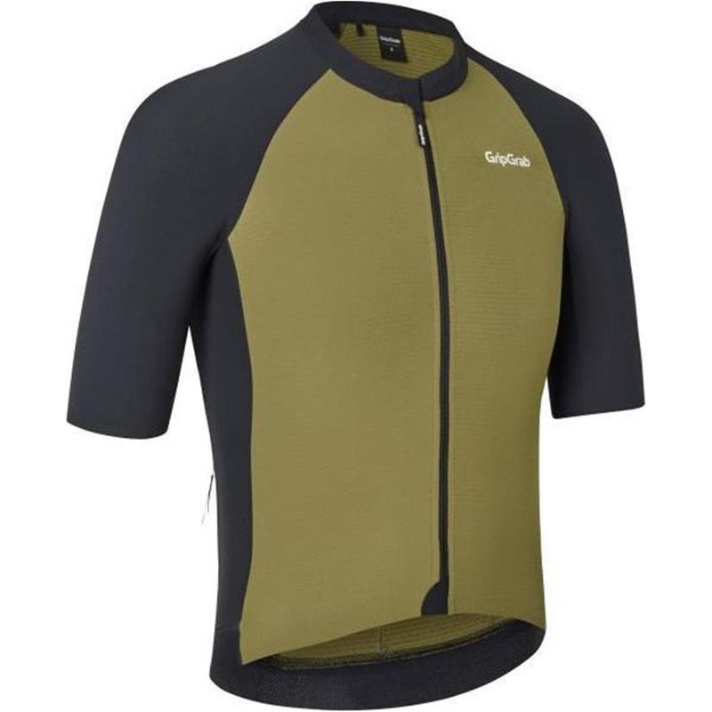 GripGrab Grinta Kortärmad Tröja Olive Green