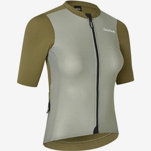 GripGrab CykeltröjaW's PACR Lightweight Short Sleeve Jersey Olive Gre