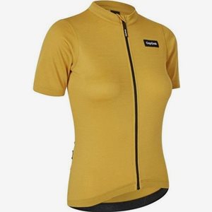 GripGrab CykeltröjaW's EXPLR Merinotech Short Sleeve Jersey Mustard Y