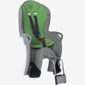 Hamax Cykelsits Kiss Med Ramfäste Medium Grey/Green Padding