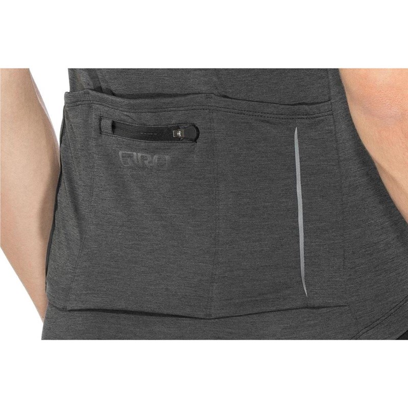 Giro New Road Jersey Men Charcoal Heather