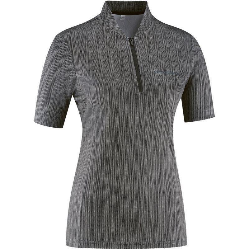 Gonso Fodara Half-Zip SS Bike Jersey Women Black Allover