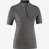Gonso Fodara Half-Zip SS Bike Jersey Women Black Allover