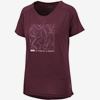 IXS Flow Contour SSTech Tee Women Raisin