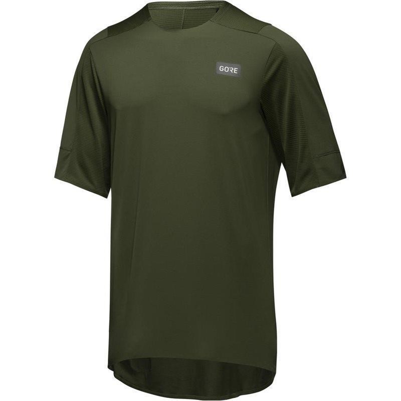 GORE WEAR TrailKPR Tech Jersey Men Utility Green