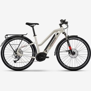 Haibike Elcykel hybrid Trekking 4 Mid Desert/White