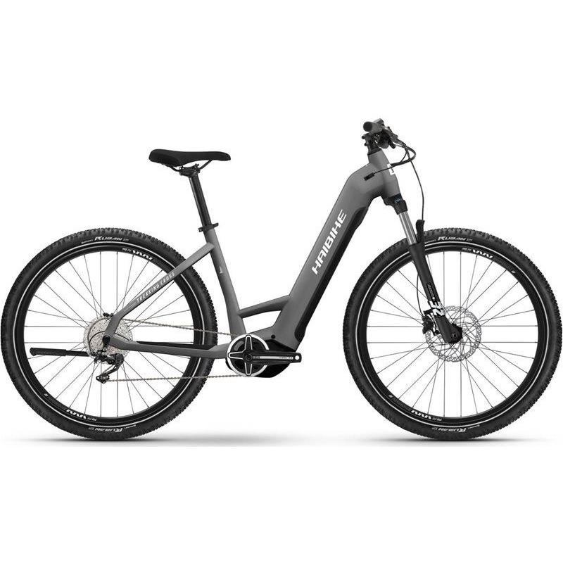Haibike Elcykel hybrid Trekking 4 CrossDark Silver/Pearl Matt