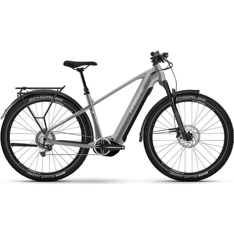 Haibike Elcykel hybrid Trekking 7 High Urban Grey/White Gloss