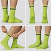 Gripgrab Cykelstrumpor Classic Regular Cut Summer 3-Pack Yellow Hi-Vis