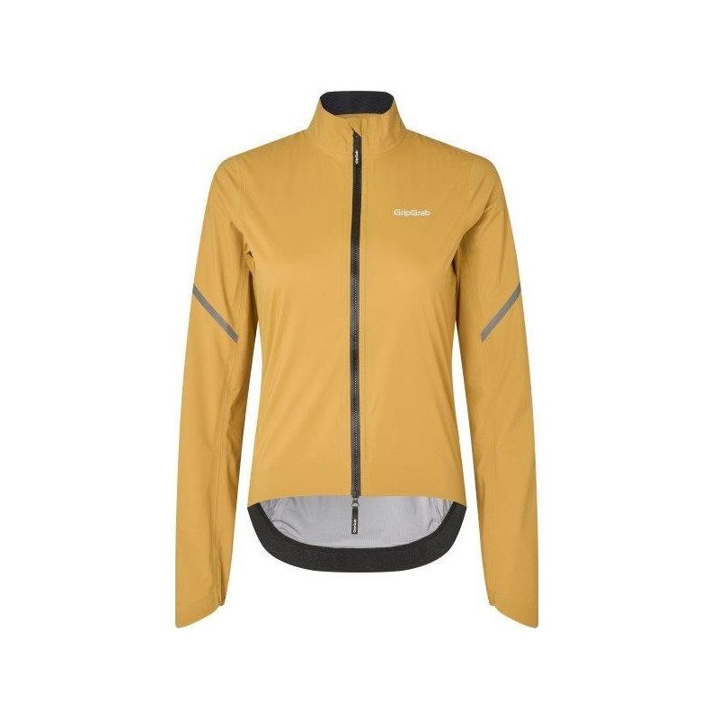 Gripgrab Regnjacka W's PACR Waterproof Lightweight Jacket Mustard Yell