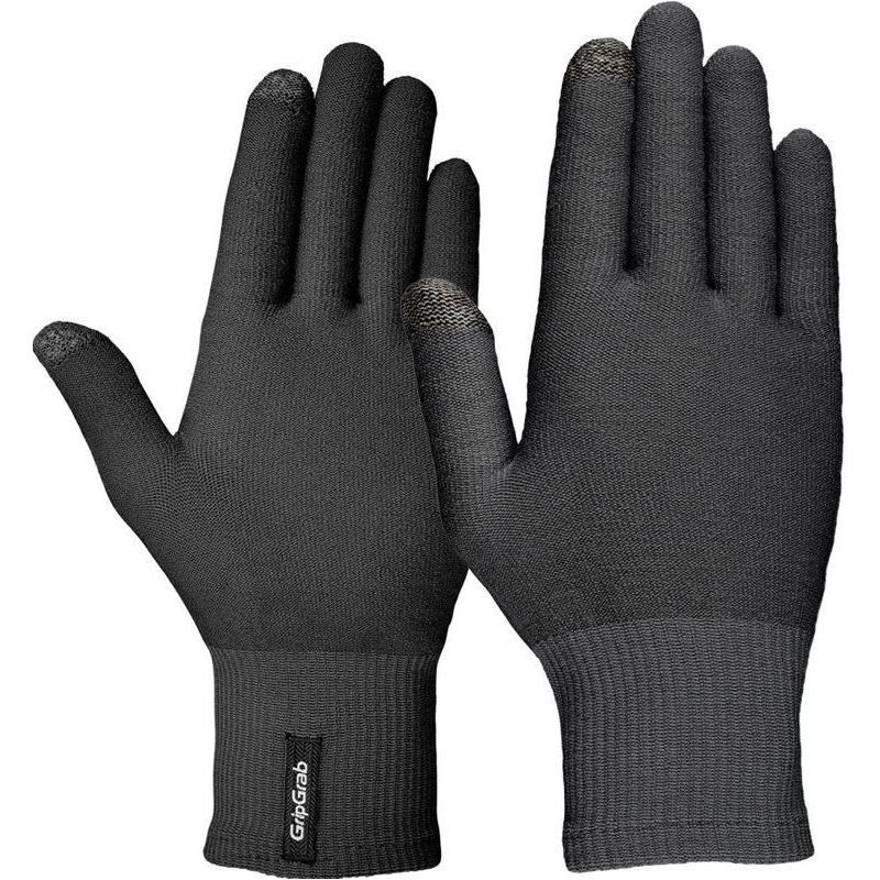 Gripgrab Cykelhandskar Gripgrab Merino Liner Black Svart