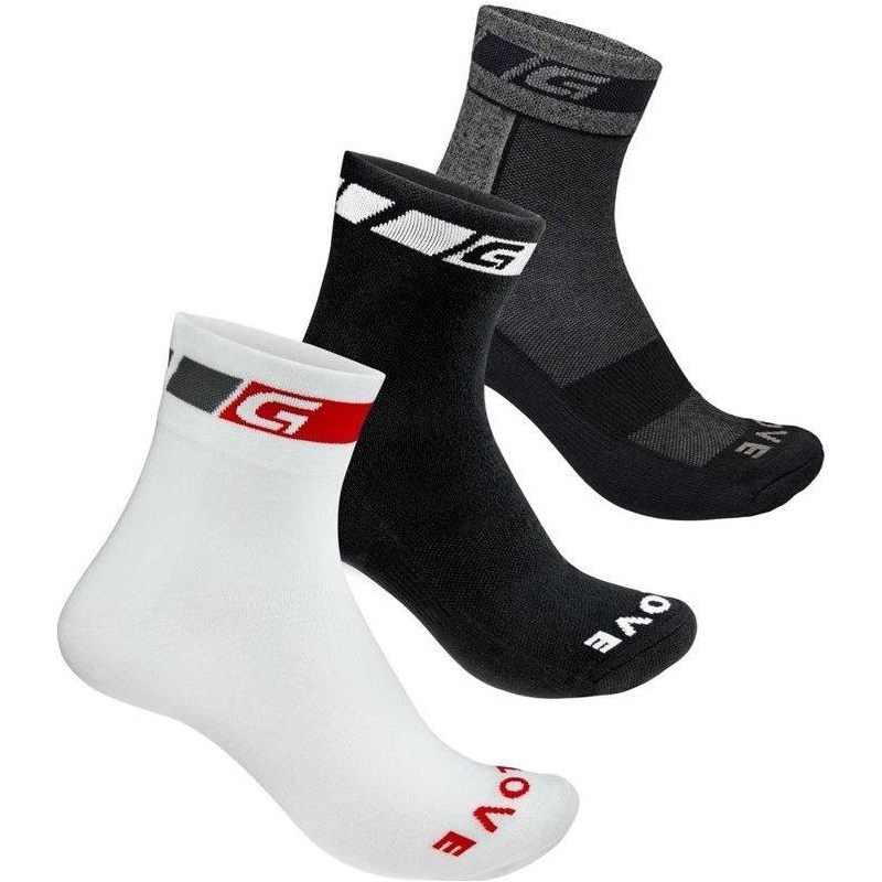 Gripgrab Cykelstrumpor All-Season 3-Pack Svart