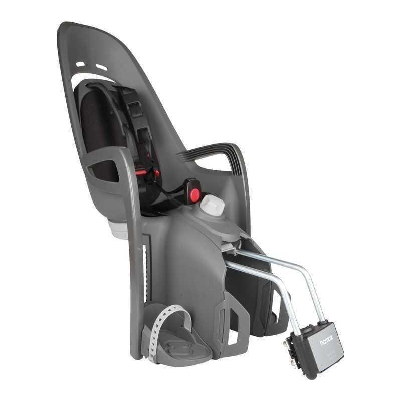 Hamax Cykelsits Zenith Relax Med Ramfäste Grey/Black Grå/Svart