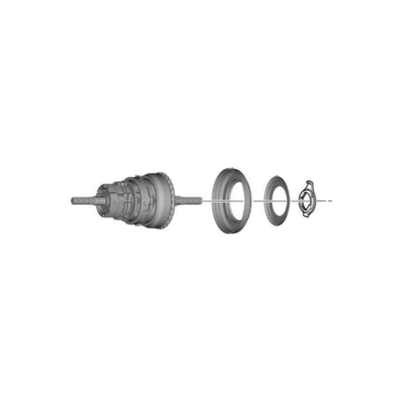 Garmin Navinsats Shimano Nexus Sg-C3001-7C-Dx 7 Växlar 175.5 mm