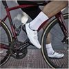 Gripgrab Cykelstrumpor Lightweight Sl Hi-Vis White Vit