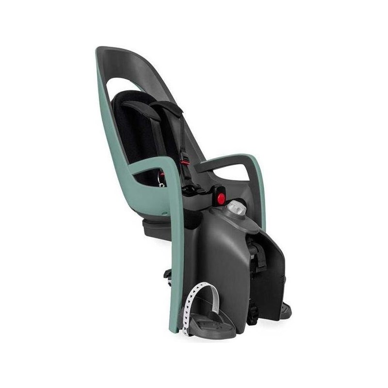 Hamax Cykelsits Caress Med Pakethållarfäste Green/Black Grön/Svart