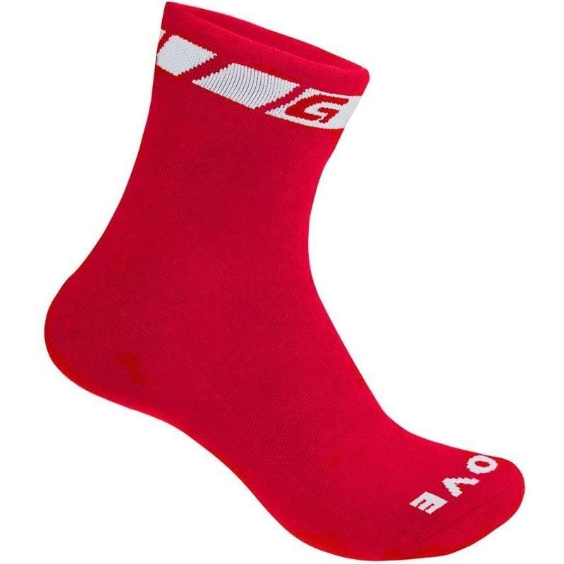 Gripgrab Cykelstrumpor Spring/Fall Midseason Red Röd