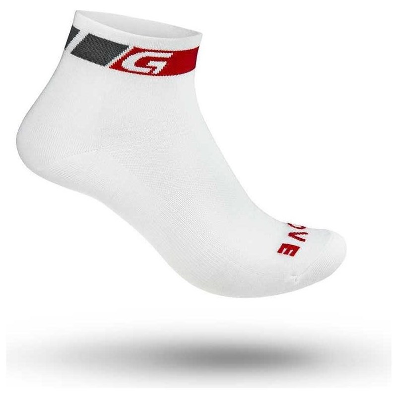 Gripgrab Cykelstrumpor Classic Low Cut White Vit
