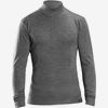 Gripgrab UnderställMerino Bamboo Half Zip Long Sleve Grå