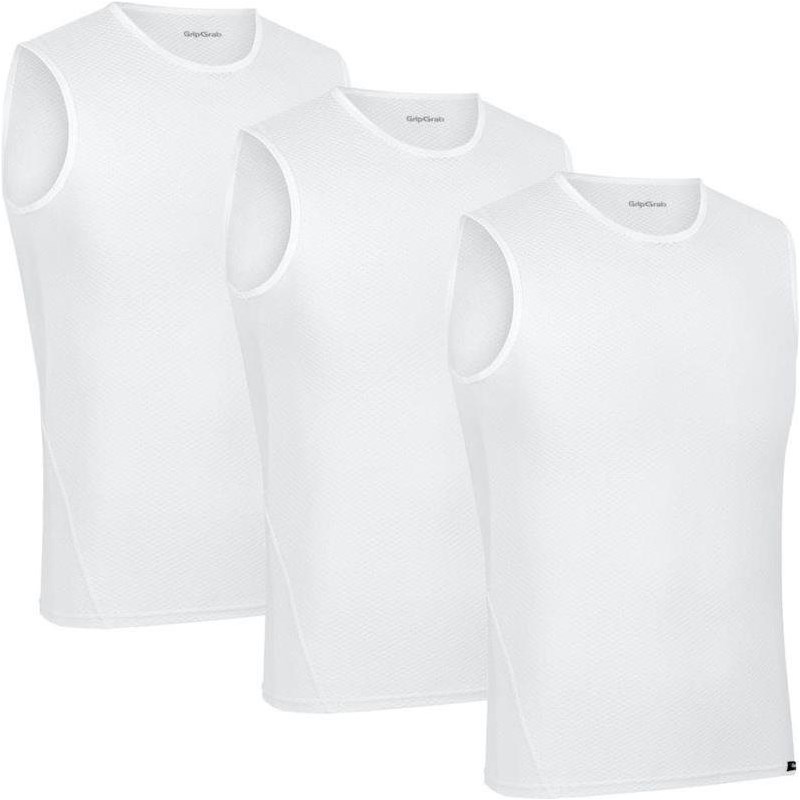 Gripgrab UnderställUltralight Mesh Sleeveless Base Layer 3-Pack Black
