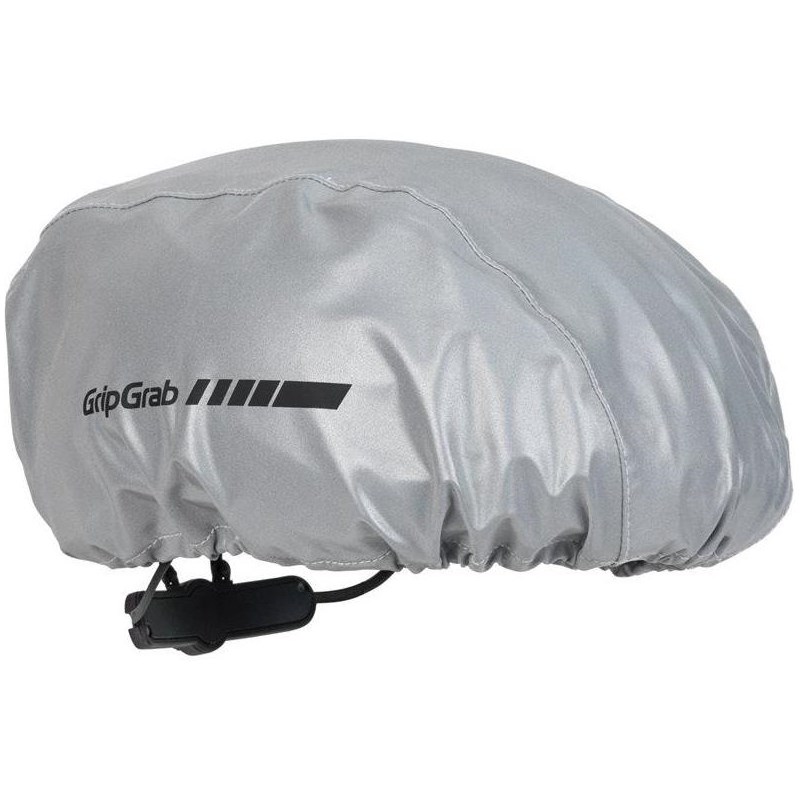 GripGrab HjälmskyddReflective Helmet Cover grey Grå