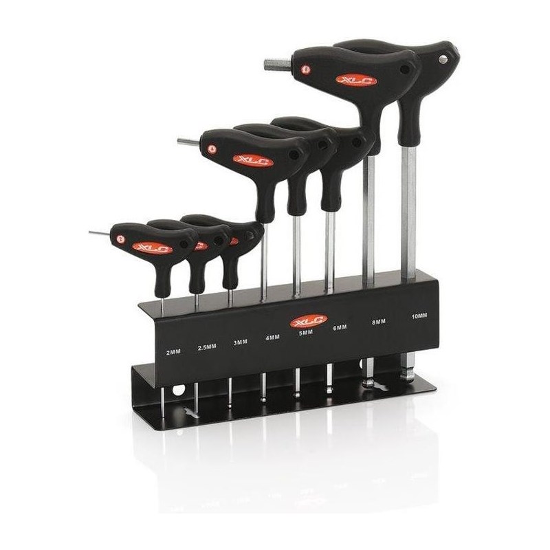 Insexnyckelset XLC TO-S32, 2/2,5/3/4/5/6