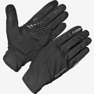 Gripgrab Cykelhandskar Hurricane 2 Windproof Midseason Black Svart