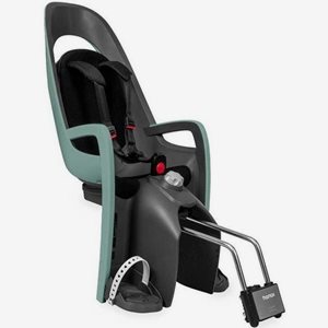 Hamax Cykelsits Caress Med Ramfäste Green/Black Grön/Svart