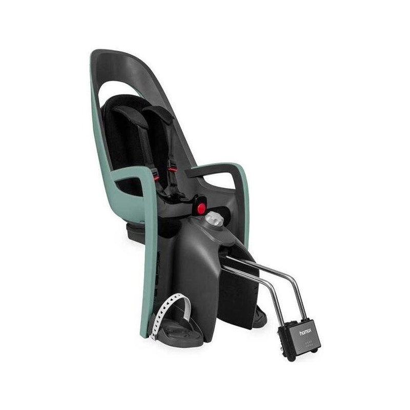 Hamax Cykelsits Caress Med Ramfäste Green/Black Grön/Svart