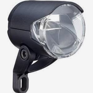 Herrmans Elcykellampa Fram H-Black Mr4 E Svart