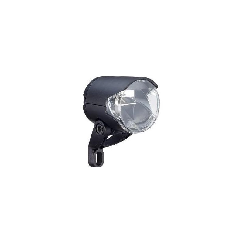 Herrmans Elcykellampa Fram H-Black Mr4 E Svart