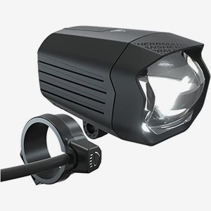 Herrmans Framlampa Elcykel Led E-bike Nordic Xtreme E25/45 12V Svart