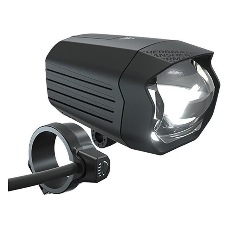 Herrmans Framlampa Elcykel Led E-bike Nordic Xtreme E25/45 12V Svart