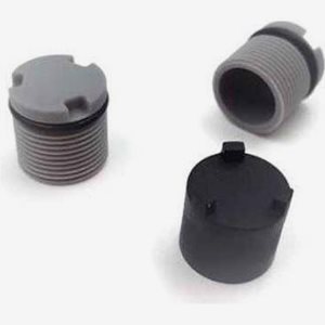 LOOK Spare part 2 xPlugs kit + tool, Grey, X-TRACK EN RAGE