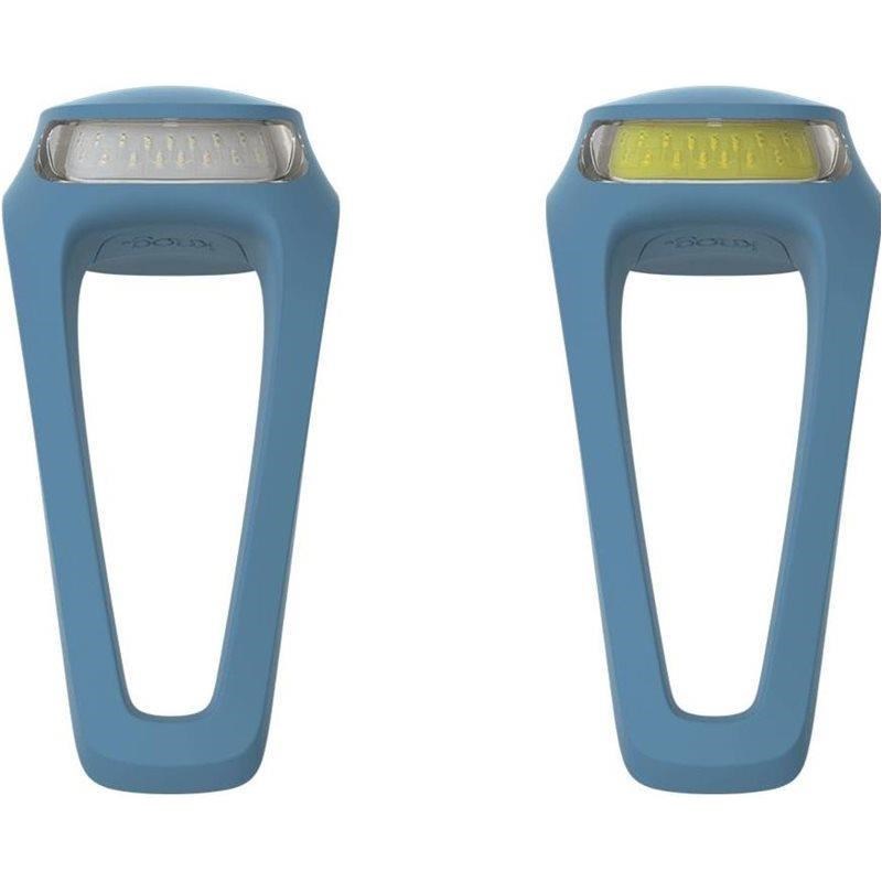 Knog Belysningsset Frog V3 USB Blue sininen