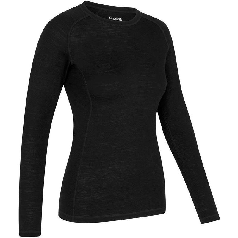 Gripgrab UnderställWomen's Merino Blend Thermal Long Sleeve Black Sva