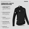 Gripgrab CykeljackaW's PACR Windproof Winter Jacket Black Svart