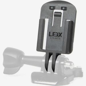 LEDX Fäste GoPro Adapter LX-mount för Cykelhjälm & Styre