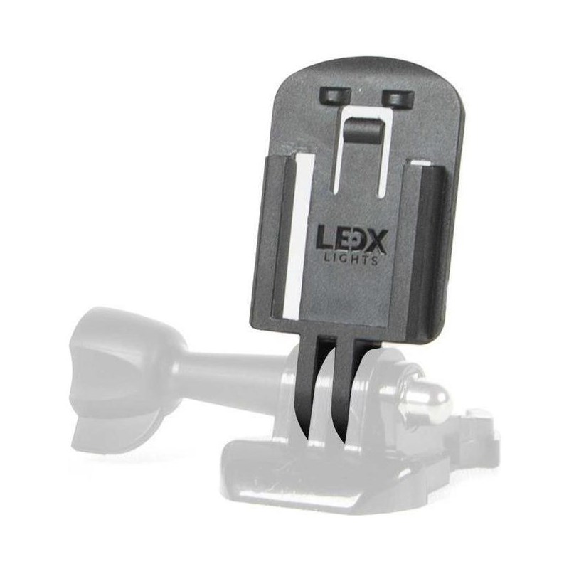 LEDX Fäste GoPro Adapter LX-mount för Cykelhjälm & Styre