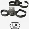 LEDX Hjälmfäste LX-mount för Lampa och Batteri på hjälm med Ventialtio