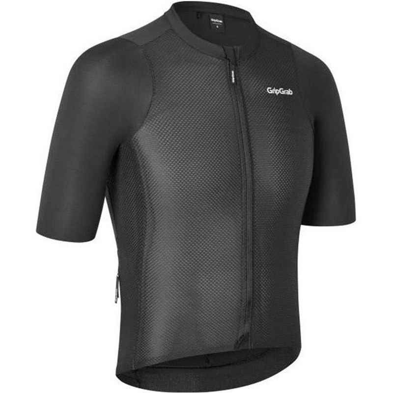 GripGrab CykeltröjaPACR Lightweight Short Sleeve Jersey Black Svart