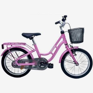 Kronan Barncykel F16 16 Tum Rosa