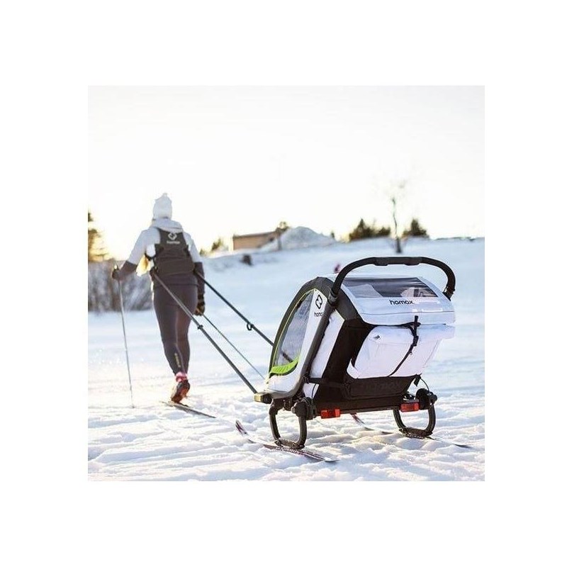 Hamax Skidkitt Breeze/Cocoon Skiing KitBlack/Grey