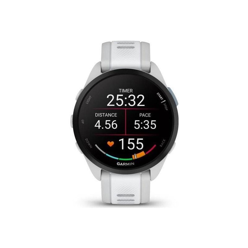 Garmin Pulsklocka Forerunner 165 Music GPS WiFi Vit