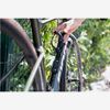 Hiplok Vikbart lås Switch med fäste förbälte & cykel Svart