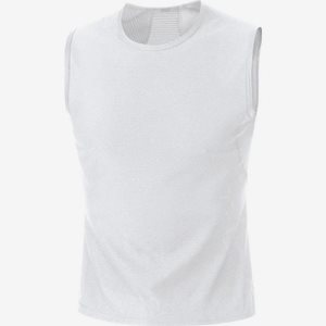 GORE WEAR M Base Layer Sleeveless Top Men White Vit