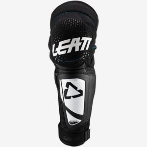 Leatt 3DF Hybrid Ext Knee & Shin GuardsYouth White/Black
