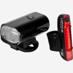 Lezyne Hecto Drive 40 Light Set incl. Stick Drive Svart